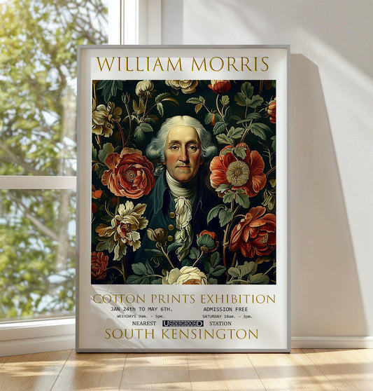 William Morris Print: Vintage Floral Textiles Art