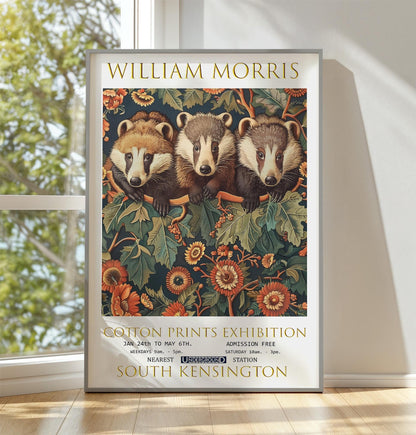 William Morris Print – Vintage Wildlife Art | Botanical Wall Art, Heritage Decor