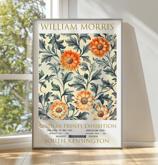 William Morris Poster - Vintage Floral Art Print | Botanical Wall Decor
