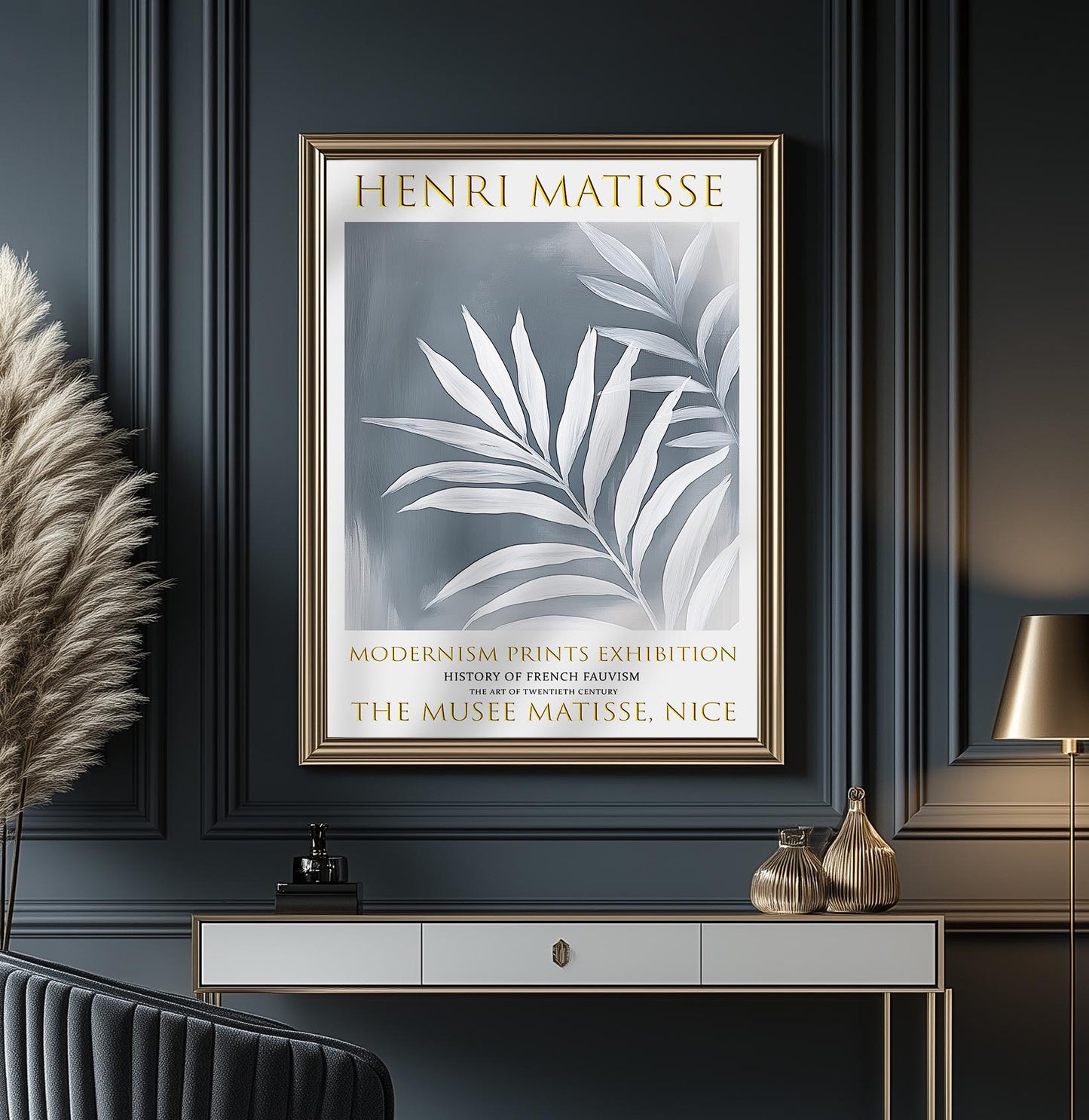 Henri Matisse Leaf Print: Fauvist Modernism Wall Art