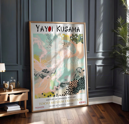 Yayoi Kusama Jellyfish WALL ART PRINT Picture Poster
