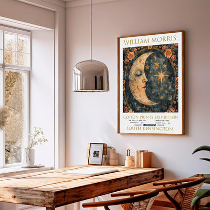 William Morris Print – Vintage Botanical Art Print | Victorian Exhibition Poster