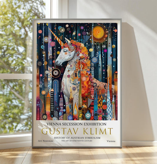 Gustav Klimt Art Print – Vintage Art Nouveau Poster | Gold Leaf Artwork