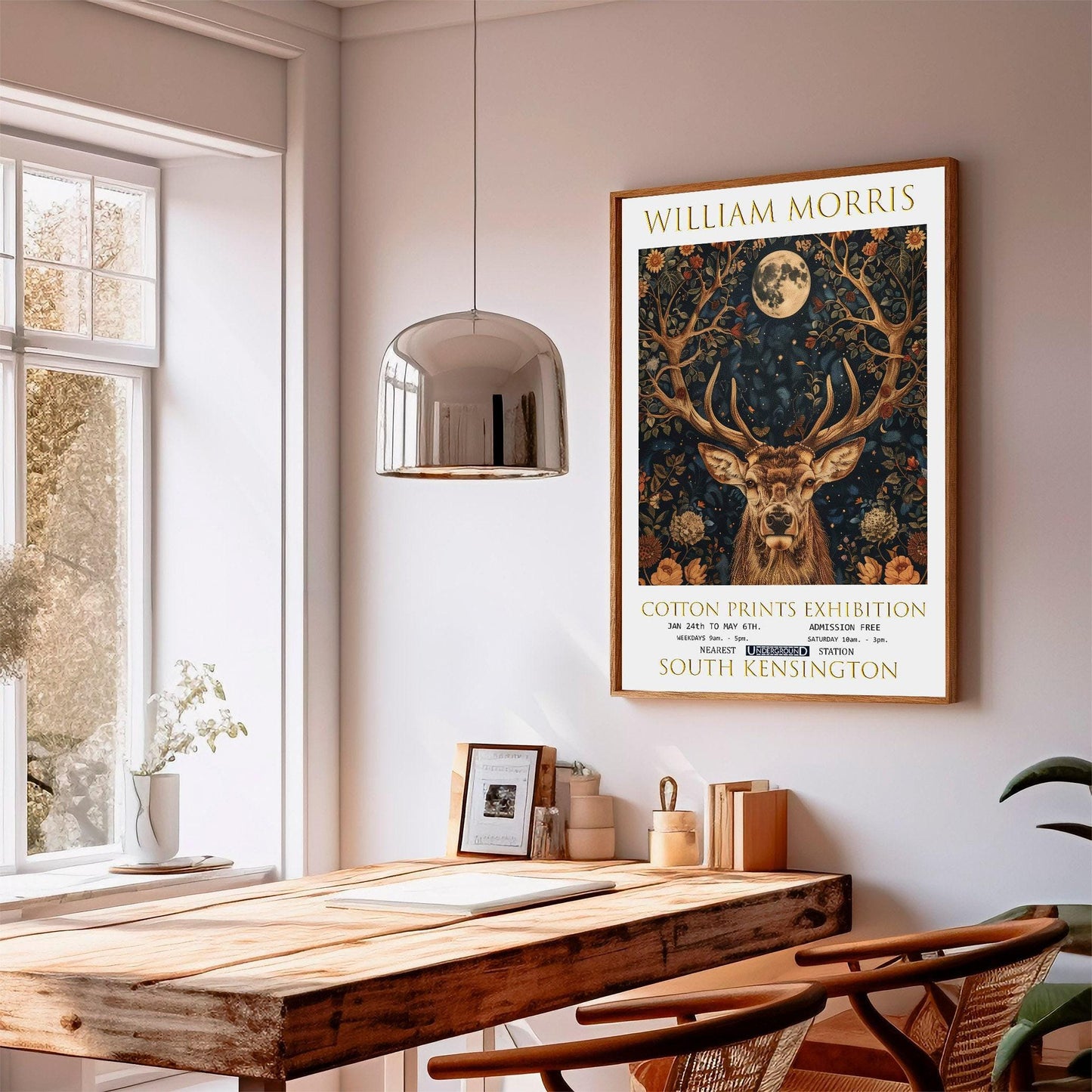 William Morris Wall Art – Vintage Floral Print | Botanical Decor, Heritage Home