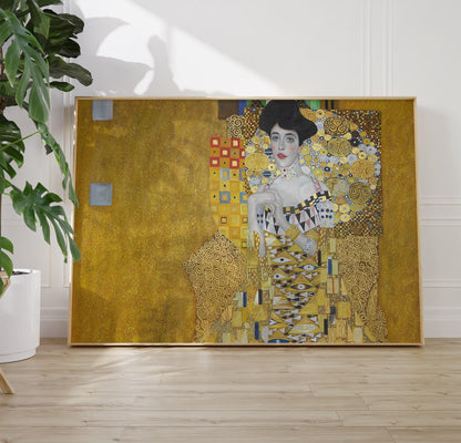 Gustav Klimt Print - Art Nouveau Decor | Gold Leaf Artwork Wall Art