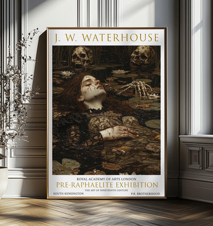 John William Waterhouse Art Print: Pre-Raphaelite Gothic Wall Decor