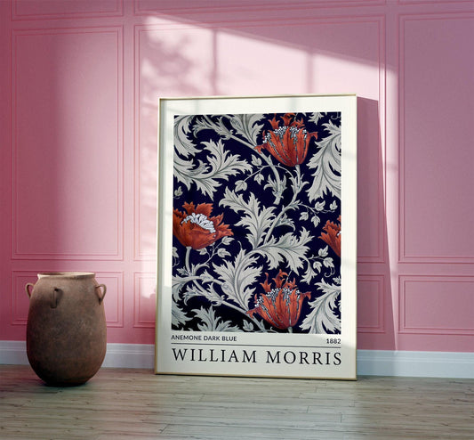 William Morris Floral Print: Vintage Art Nouveau Decor