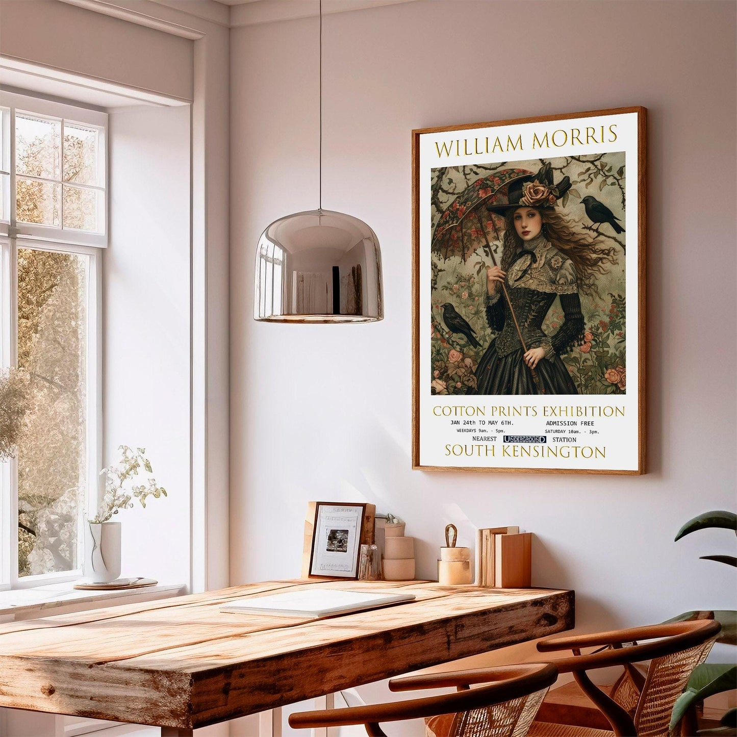 William Morris Print - Vintage Victorian Art Print | Botanical Floral Wall Art