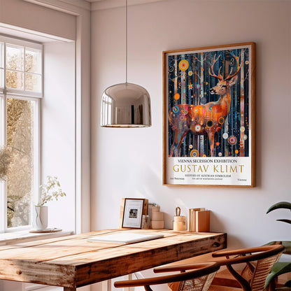 Gustav Klimt Print – Art Nouveau Poster | Vintage Gold Leaf Wall Art