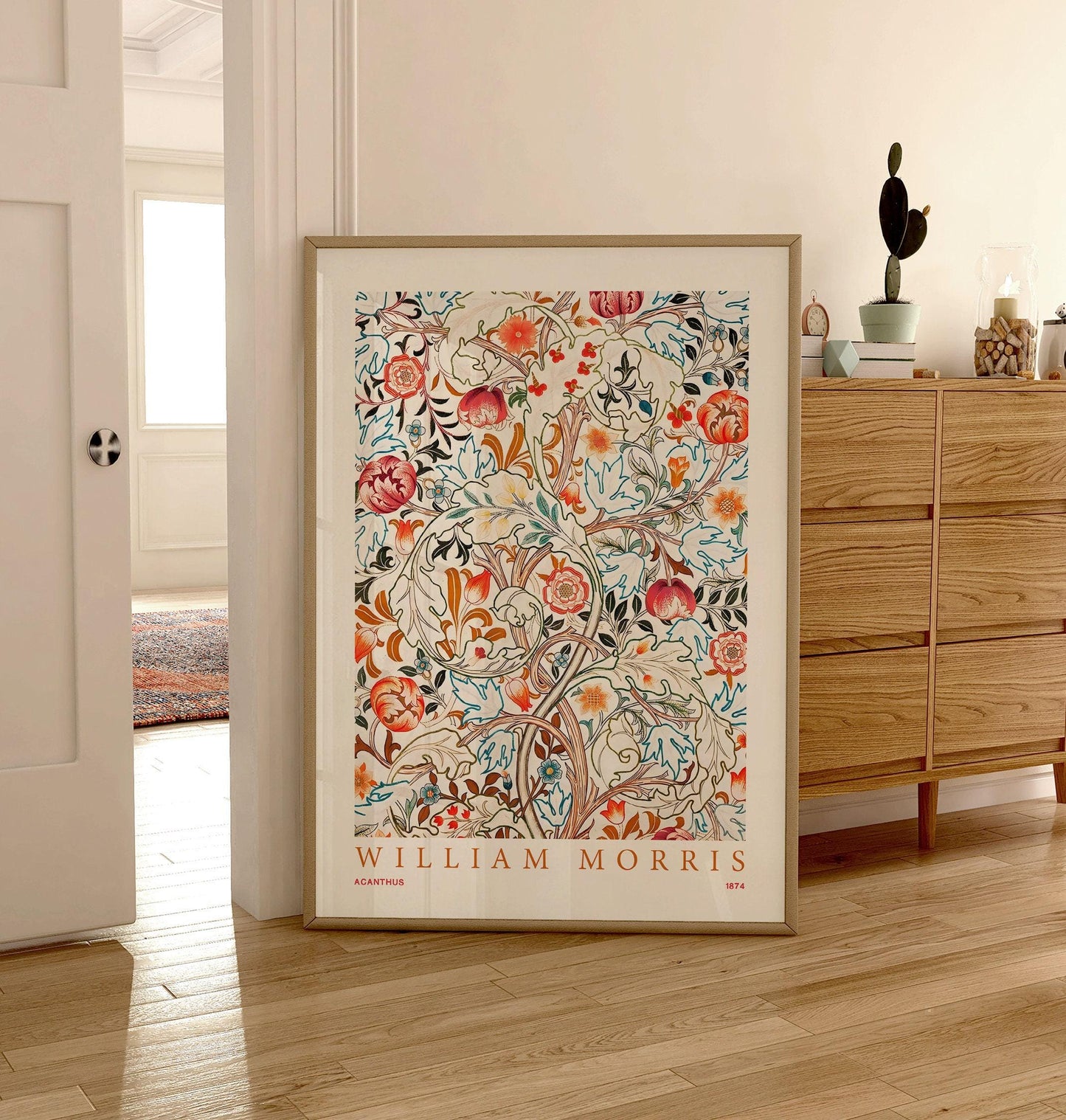 William Morris Print - Vintage Botanical Wall Art | Heritage Floral Decor
