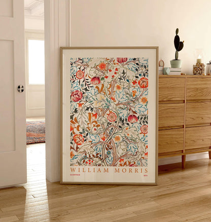 William Morris Print - Vintage Botanical Wall Art | Heritage Floral Decor
