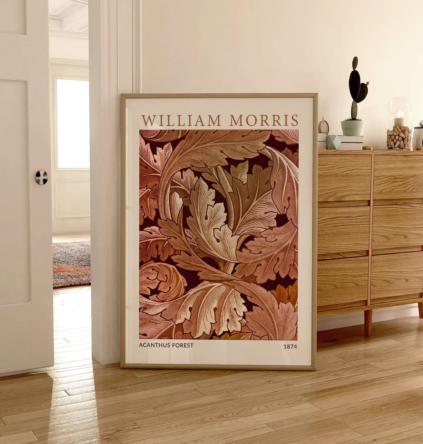 William Morris Art Print – Vintage Floral Poster | Botanical Wall Art Decor
