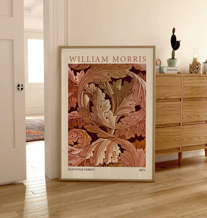 William Morris Art Print – Vintage Floral Poster | Botanical Wall Art Decor