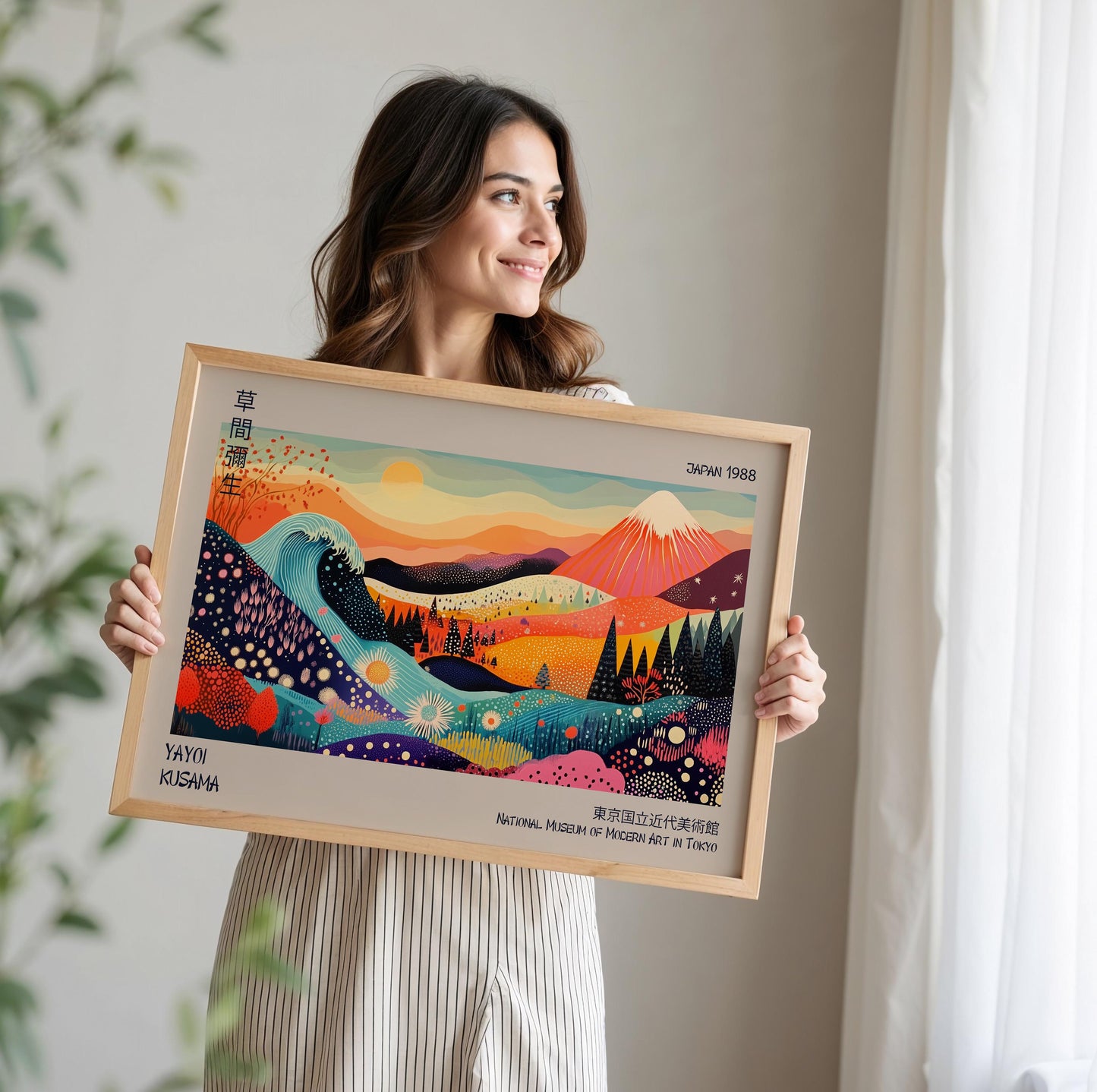 Vintage Japanese Landscape WALL ART PRINT Picture Poster