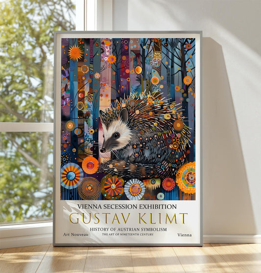 Gustav Klimt Print – Vintage Art Nouveau Wall Art | Gold Leaf Artwork