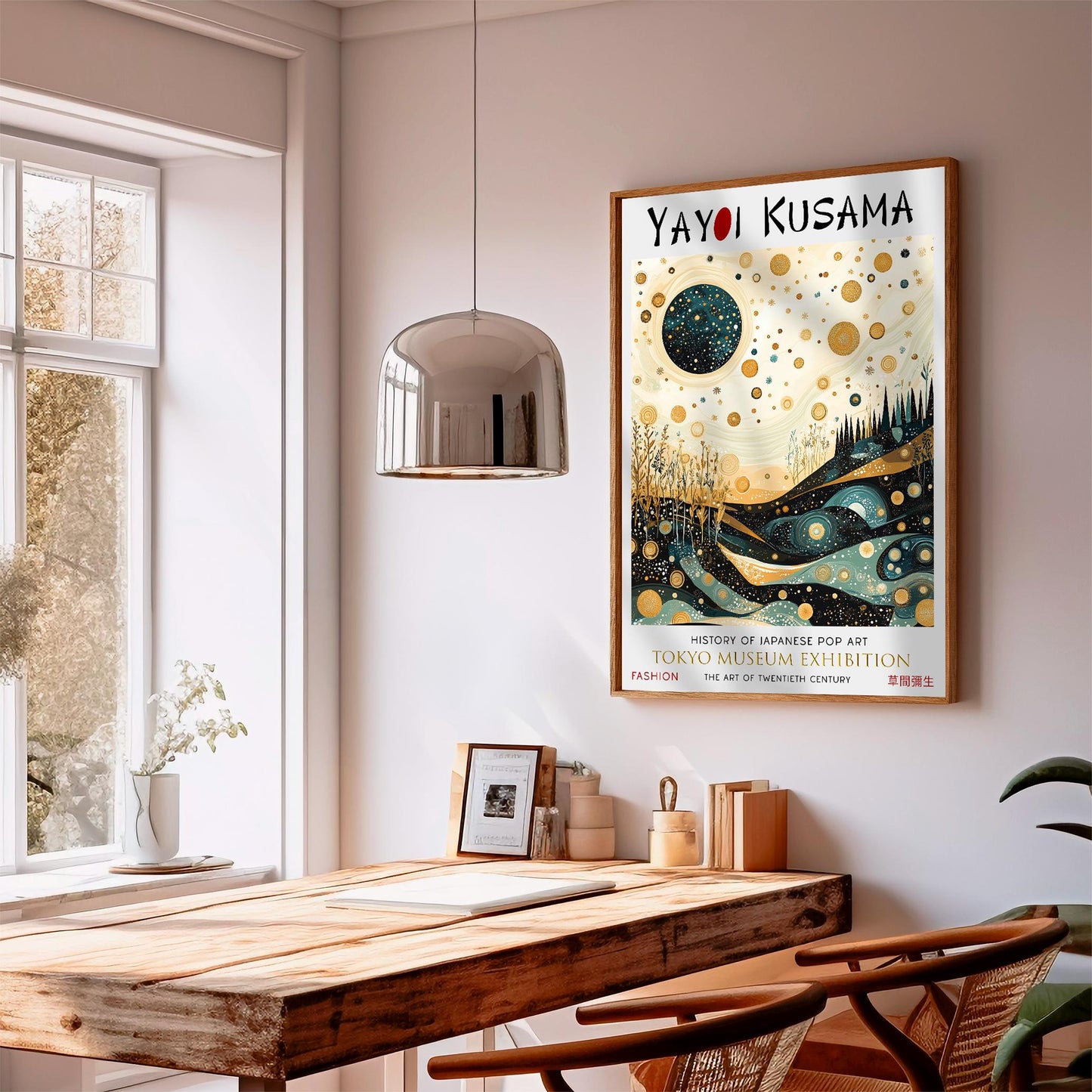 Japanese Yayoi Kusama WALL ART PRINT Picture Poster