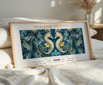 William Morris Print | Museum Quality Panoramic Art with Botanical & Textiles Design