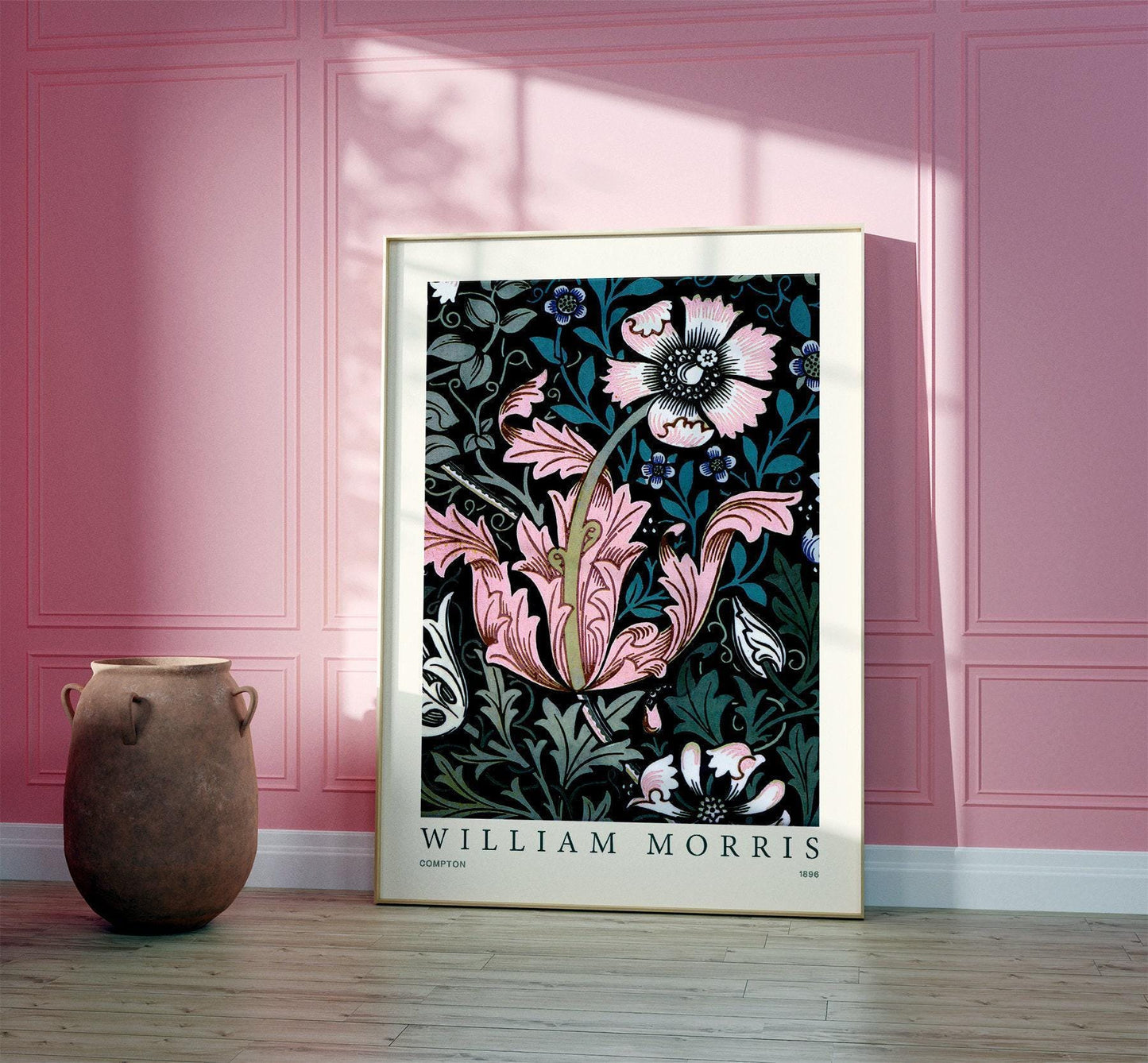 William Morris Floral Print – Vintage Botanical Art on Premium Matte Paper