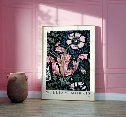 William Morris Floral Print – Vintage Botanical Art on Premium Matte Paper