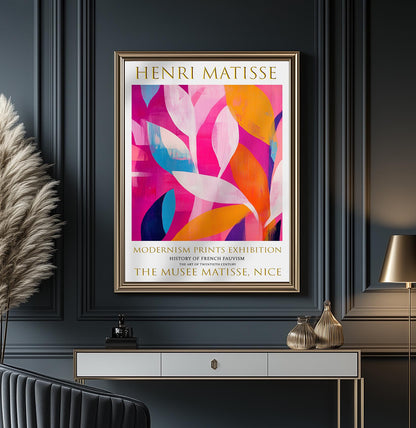 Henri Matisse Exhibition Print: Fauvist Botanical Wall Art