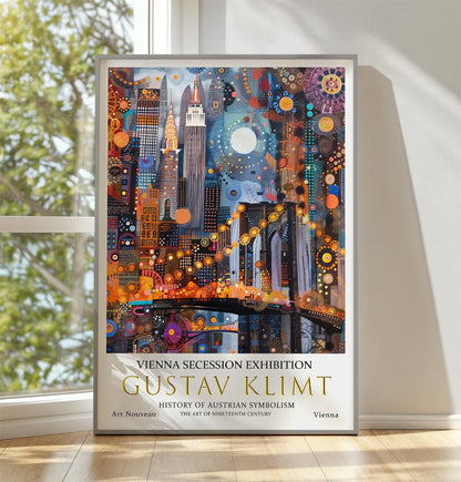 Gustav Klimt Art Print – Vintage Art Nouveau Print | Ornate Floral Decor