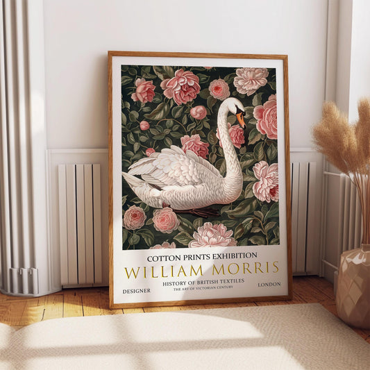 William Morris Print - Vintage Floral Art on Premium Matte Paper | Victorian Wall Decor
