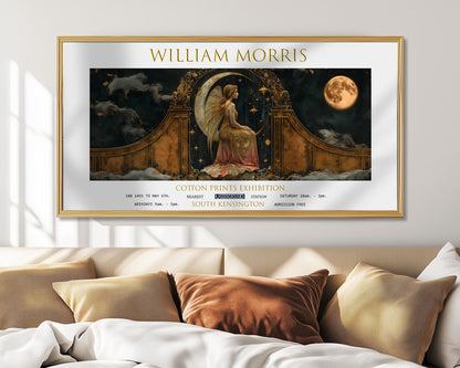 William Morris Fairy Print: Vintage Celestial Wall Art