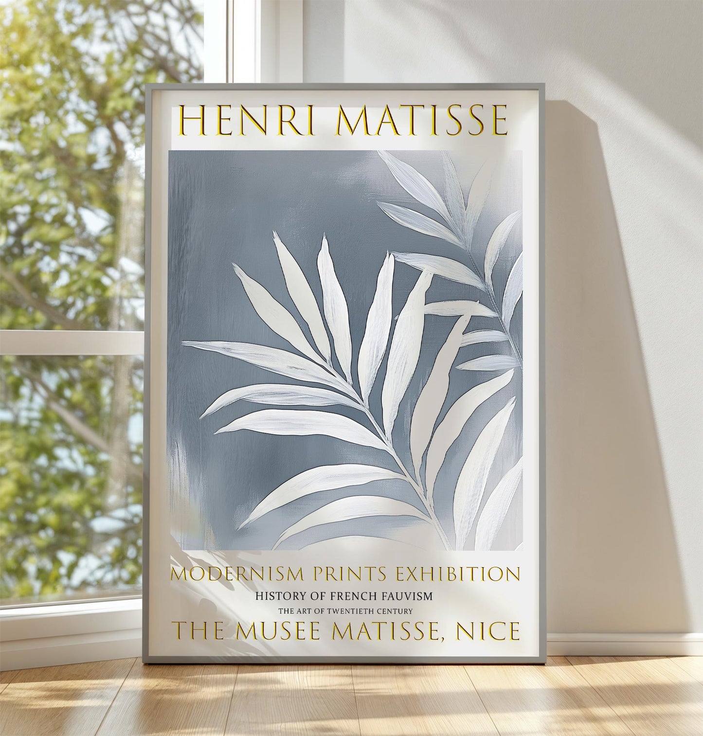Henri Matisse Leaf Print: Fauvist Modernism Wall Art