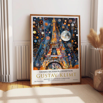 Gustav Klimt Art Print - Opulent Art Nouveau Poster | Gold Leaf Artwork, Vintage Wall Decor