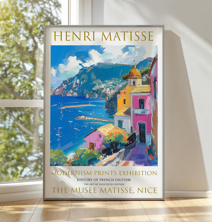 Henri Matisse French Riviera Print: Fauvism Coastal Art