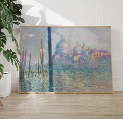 Claude Monet: Grand Canal, Venice - Impressionist Art Print