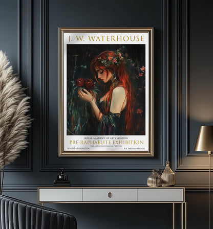 John William Waterhouse Persephone Print: Romantic Pre-Raphaelite Wall Art