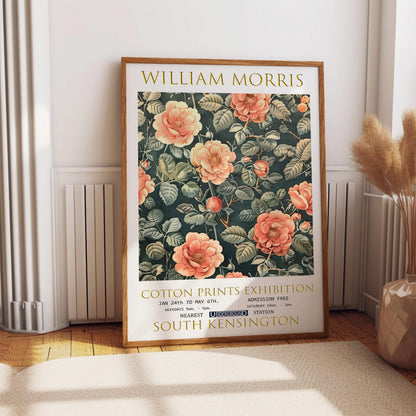 William Morris Roses Print – Vintage Floral Art | Botanical Wall Decor