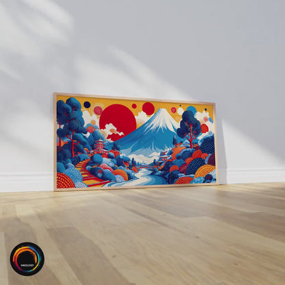 Yayoi Kusama Print – Japanese Wall Art – Landscape Poster
